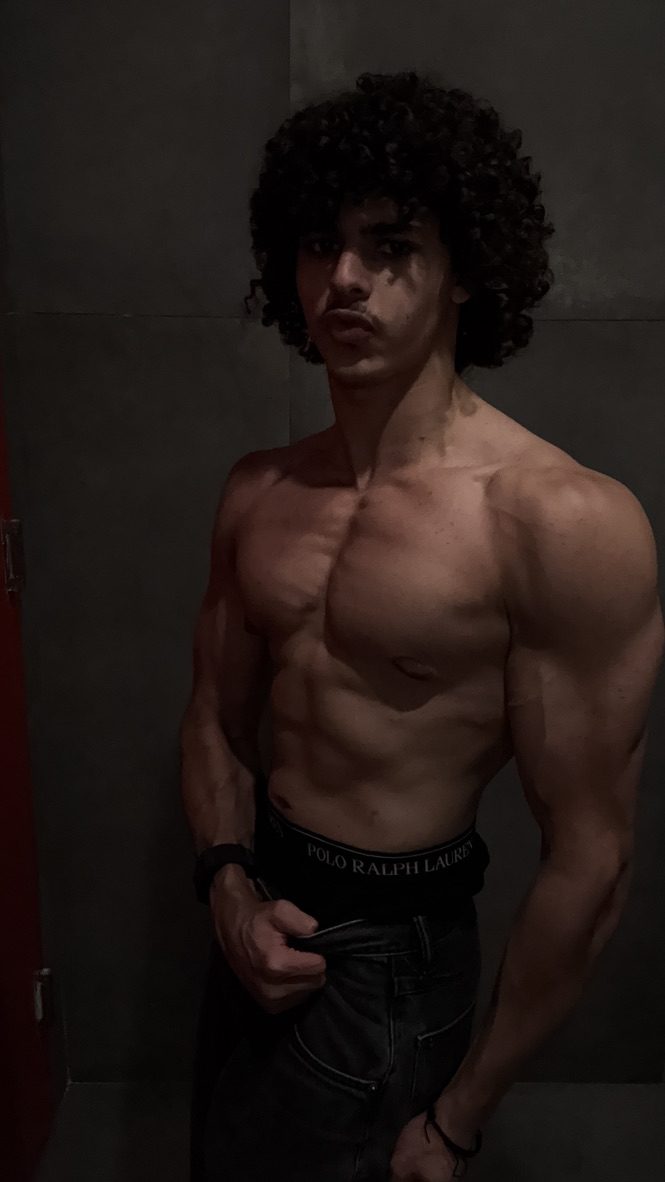 Yosef now, 147 lb and muscular